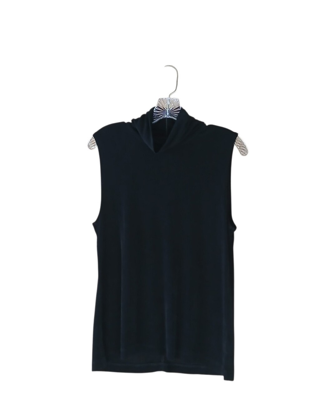Chico's Travelers Black SleevelessTurtleneck  Tank Top Size Large